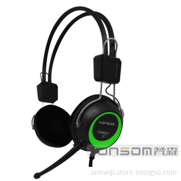 New Design Wired Computer Microphone Headphone